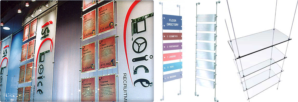 Discounts on Cable Rod Display Systems